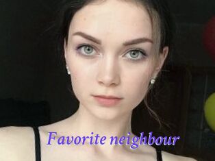 Favorite_neighbour