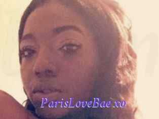 ParisLoveBae_xo