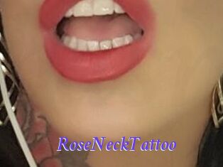 RoseNeckTattoo