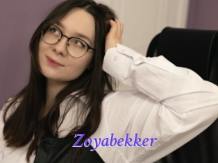 Zoyabekker